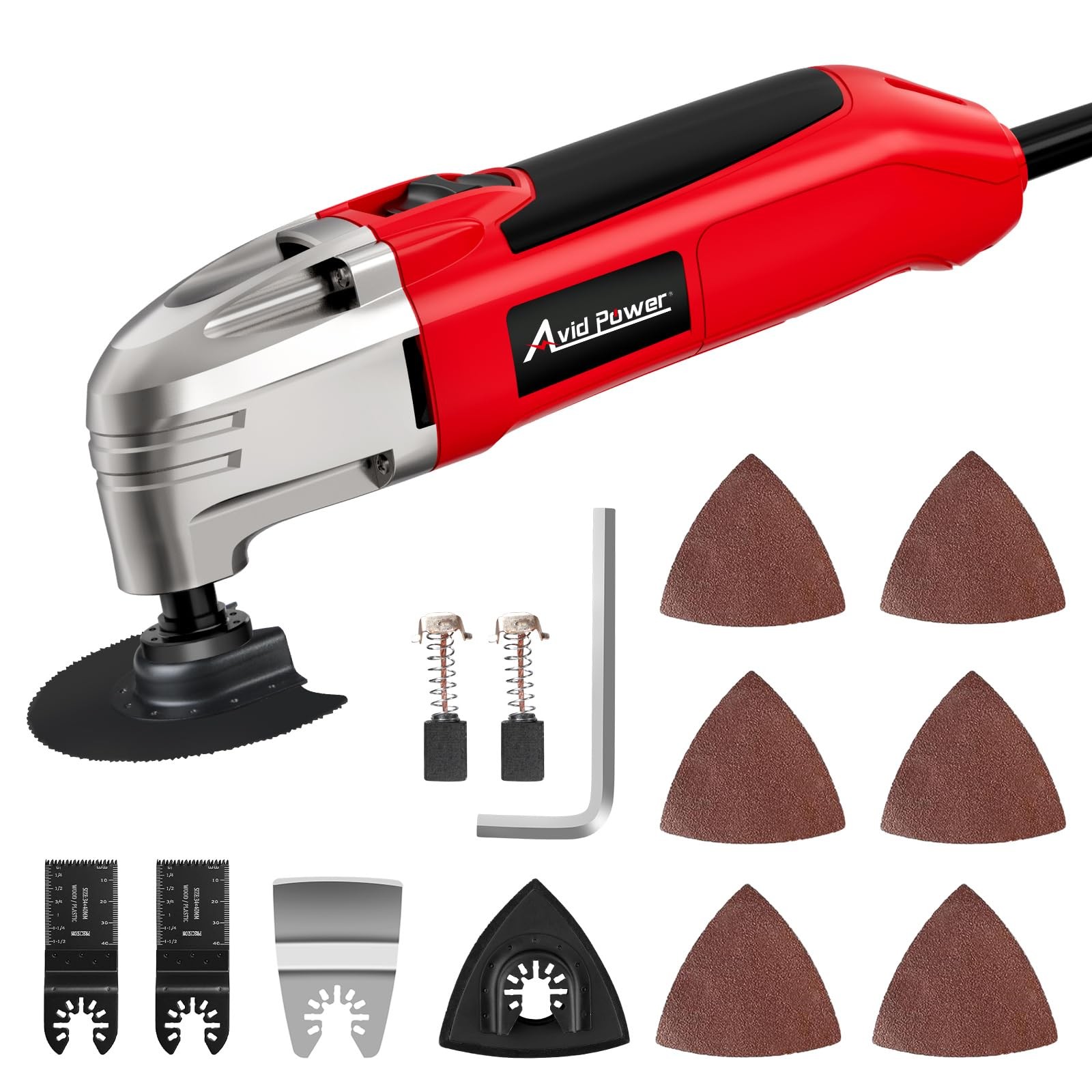 Oscillating Multi Tool AVID POWER 22000 OPM Red