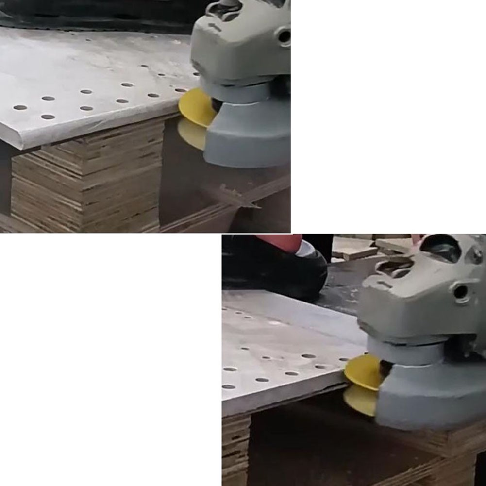 Bullnose Edge Grinding Disc 74 x 20mm Dry Vacuum Brazed for Stone and Concrete