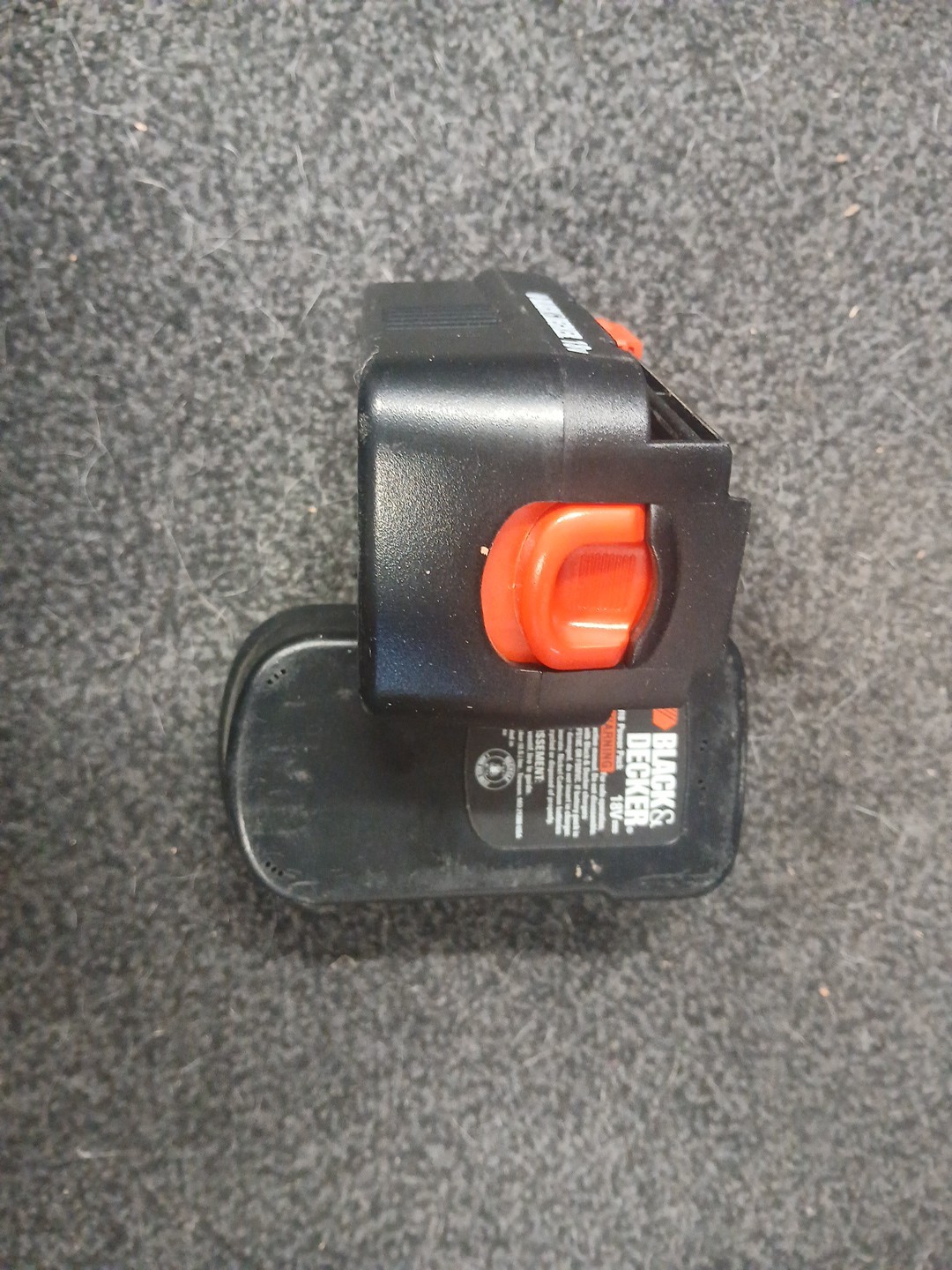 Black & Decker 18 Volt Cordless Drill 2 Power Packs + Drill + Charger + Case