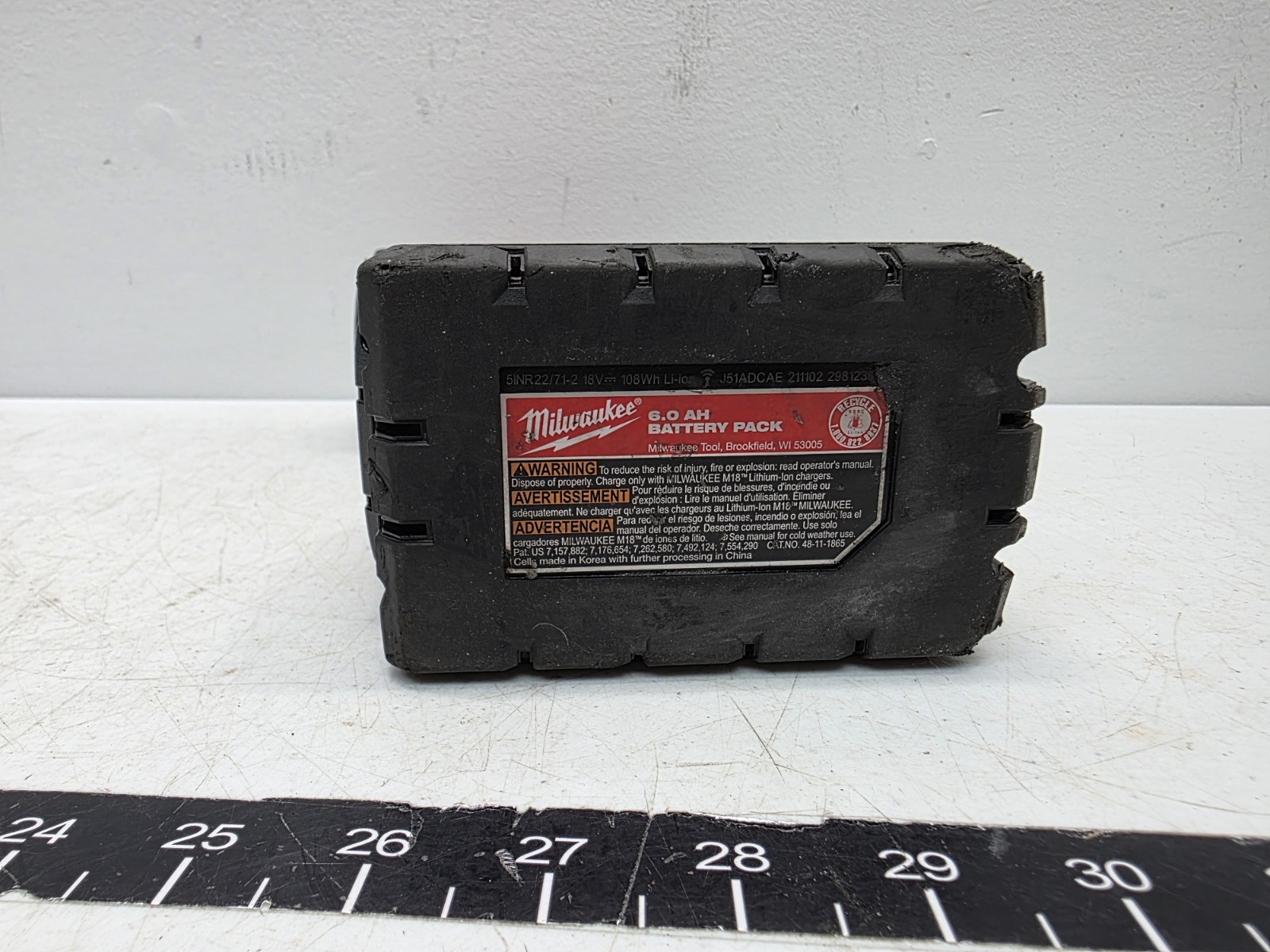 Milwaukee 2864-20 18V Li-Ion Cordless 3/4&Prime; Square Ring Impact Wrench