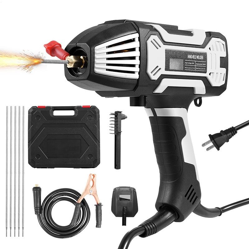 Portable 110V ARC Welder IGBT Inverter Welder Kit Handheld Stick Welding Machine