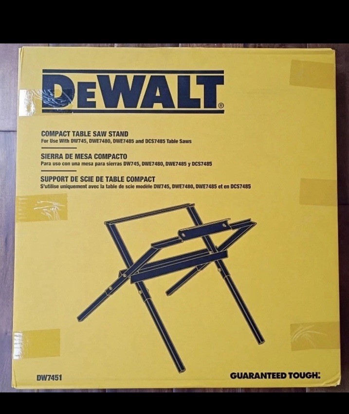 DEWALT DW7451 Compact Table Saw Stand