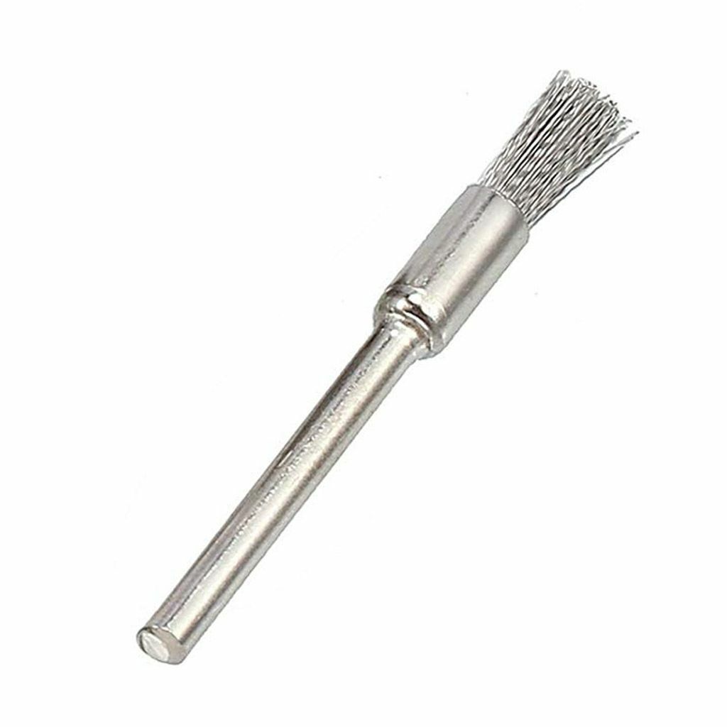 50x Stainless Steel Wire Brush Set Dremel Tool Rotary Die Grinder Removal Wheel