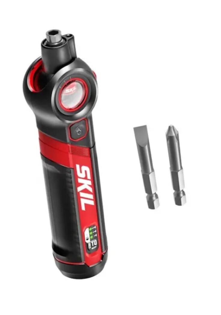 SKIL 4-volt 1/4-in Cordless Screwdriver(Charging Cable Included)