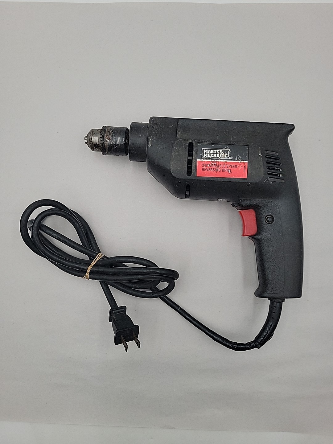 Master Mechanic MM8560 3/8&Prime; Corded Drill Variable Speed Reversible 3A (No Key)