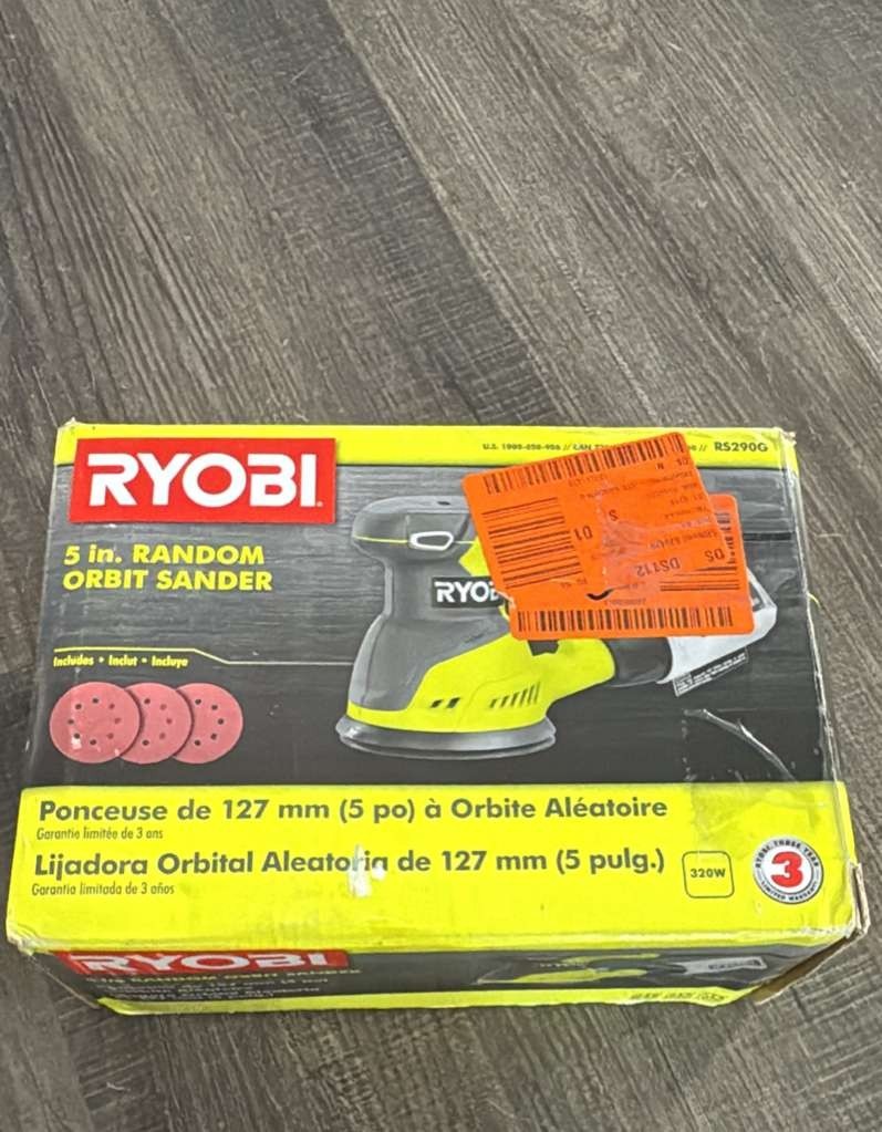 RYOBI 2.6 Amp Corded 5 in. Random Orbital Sander