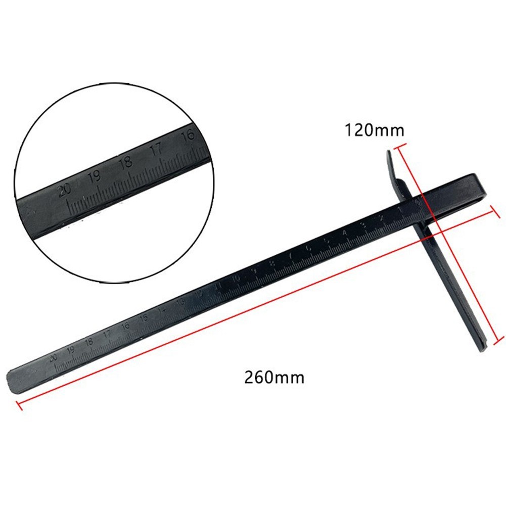 260mm Circular Saw Scale Ruler Guide Rip Fence For 7 Inch Electric Circular Saw