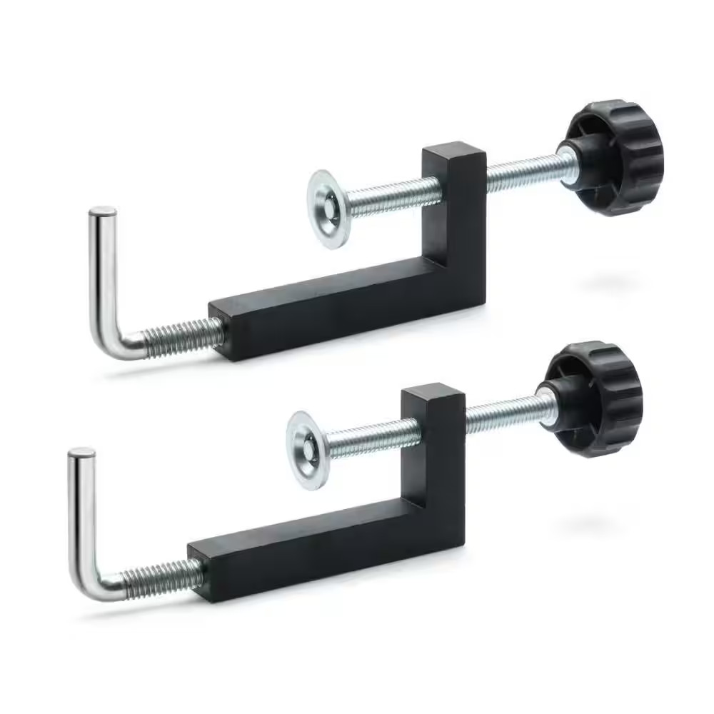 Universal Fence Clamp, for Table Saws, Router Tables, Clamping Squares, Drill Pr