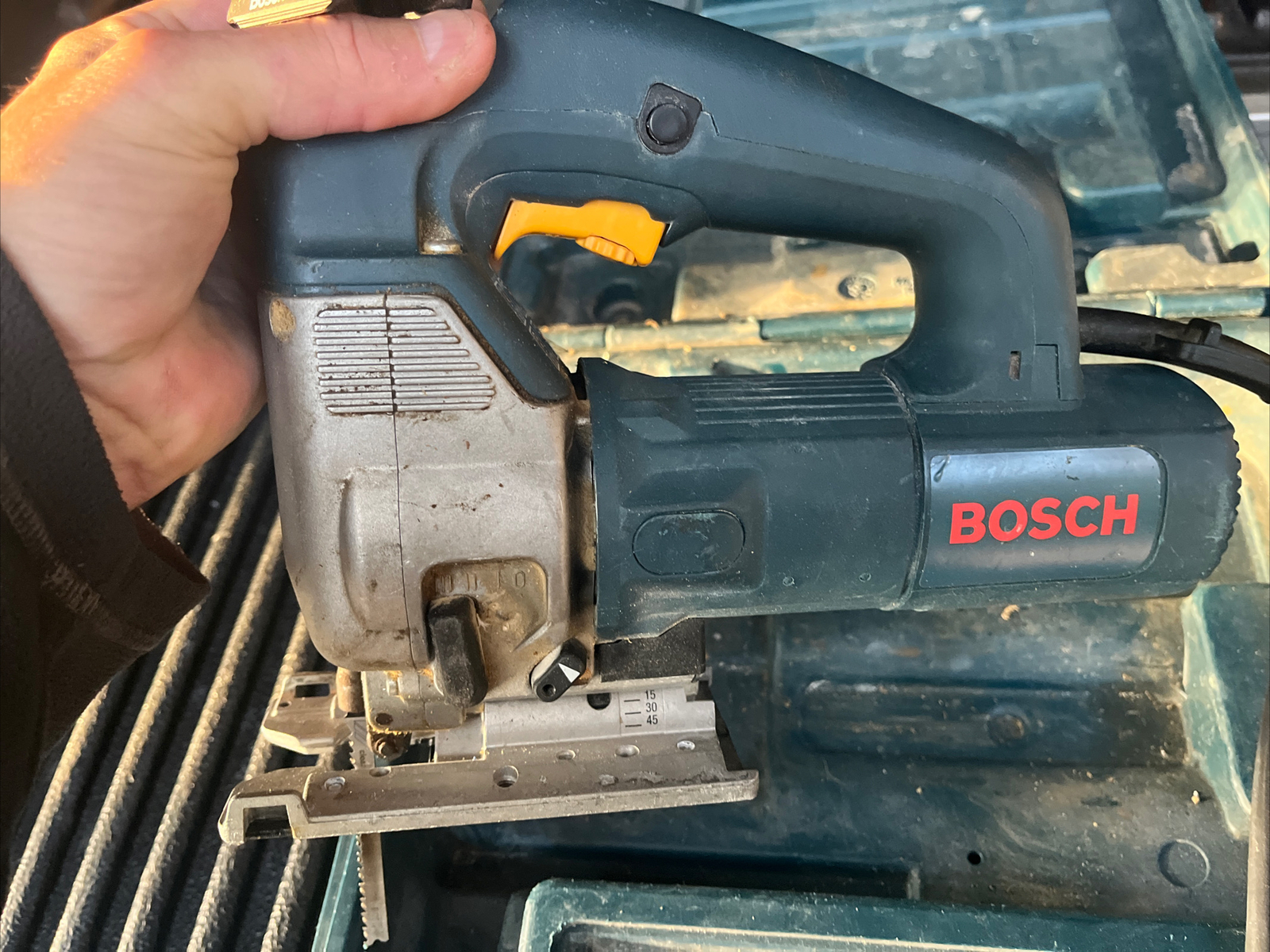 Bosch 1587AVS Variable Speed Top – Handle Jigsaw 120V Made In USA Working