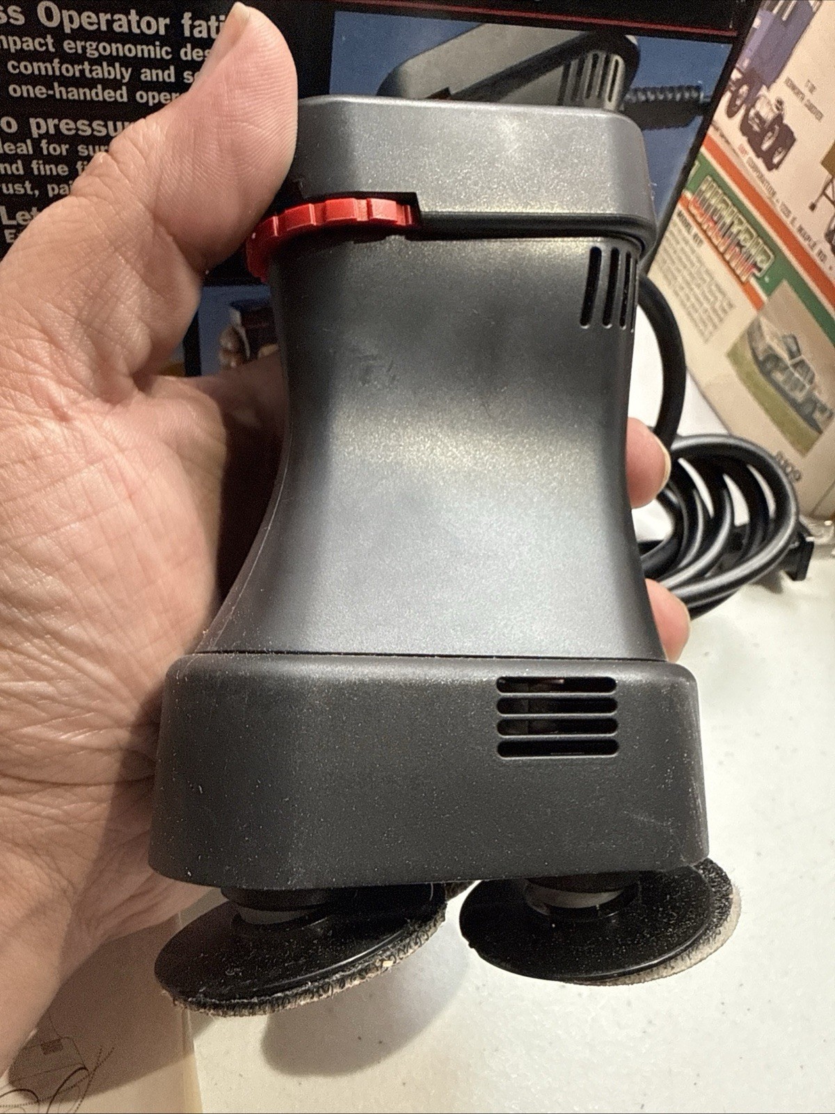 Vintage New Craftsman 11633 3D Sander Rare Made In Germany Variable Speed
