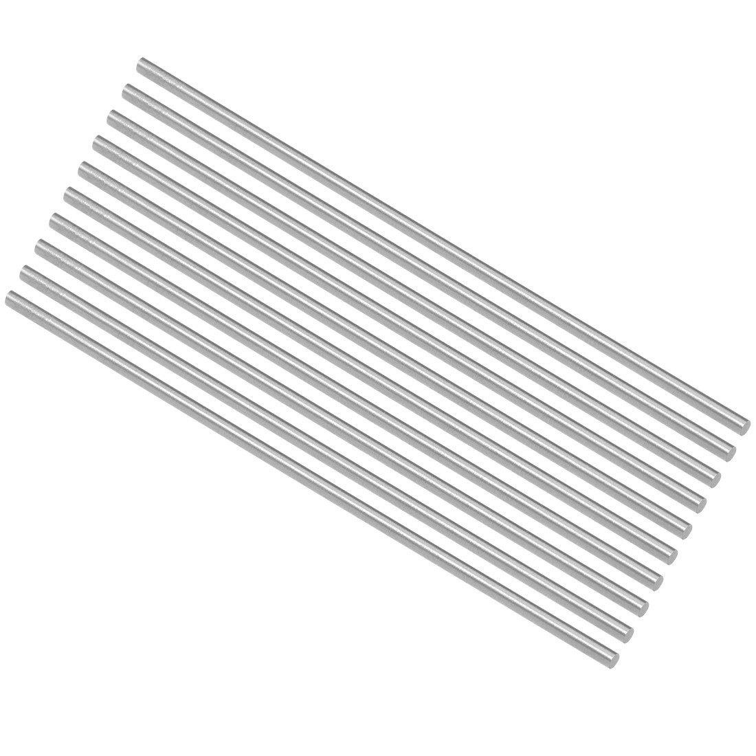 Round Metal Rods 2.2mm x 100mm High Speed Steel (HSS) Lathe Bar Stock 10Pcs