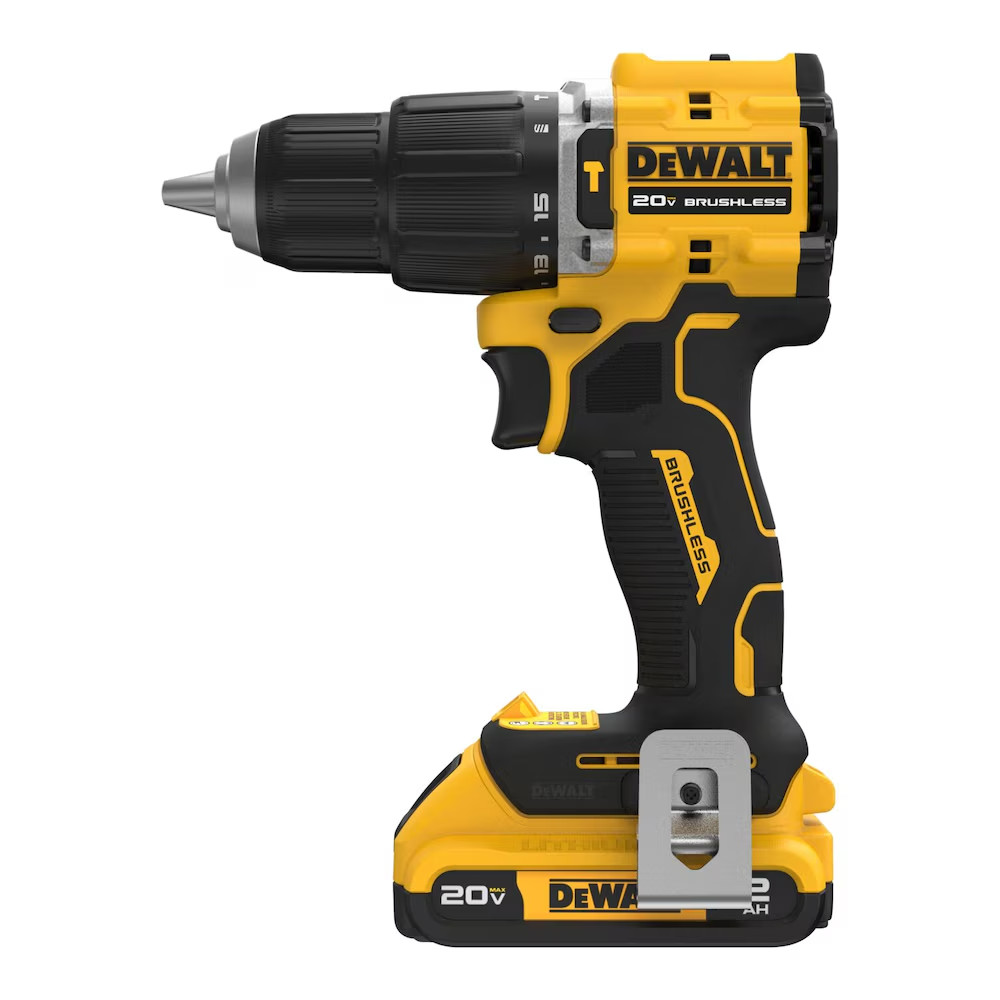 DEWALT 20V MAX ATOMIC Hammer Drill/Impact 2-Tool Combo Kit w/(2) 2Ah Batteries
