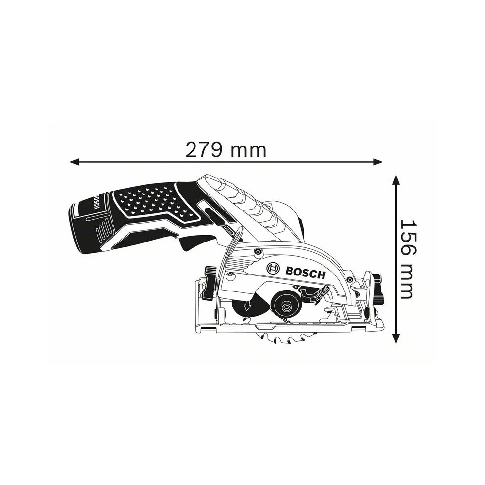 Bosch GKS 10.8 V-LI Professional Circular saw – Body Only