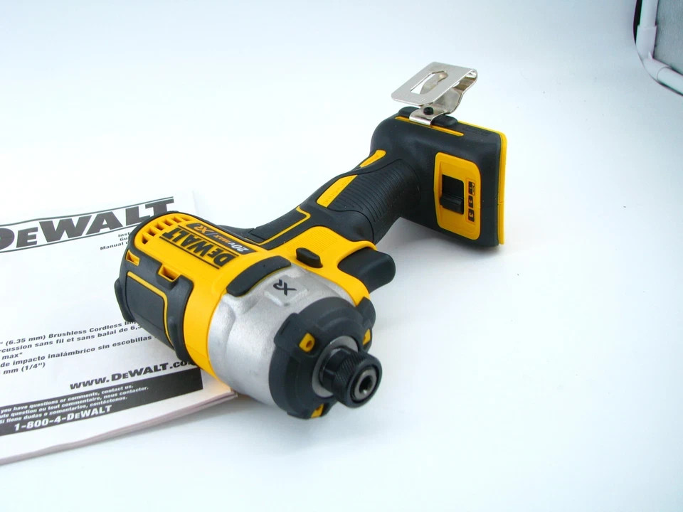 New DEWALT DCF887B 20V MAX XR Brushless 1/4&Prime; Inch Impact Driver 20 volt 3 speed
