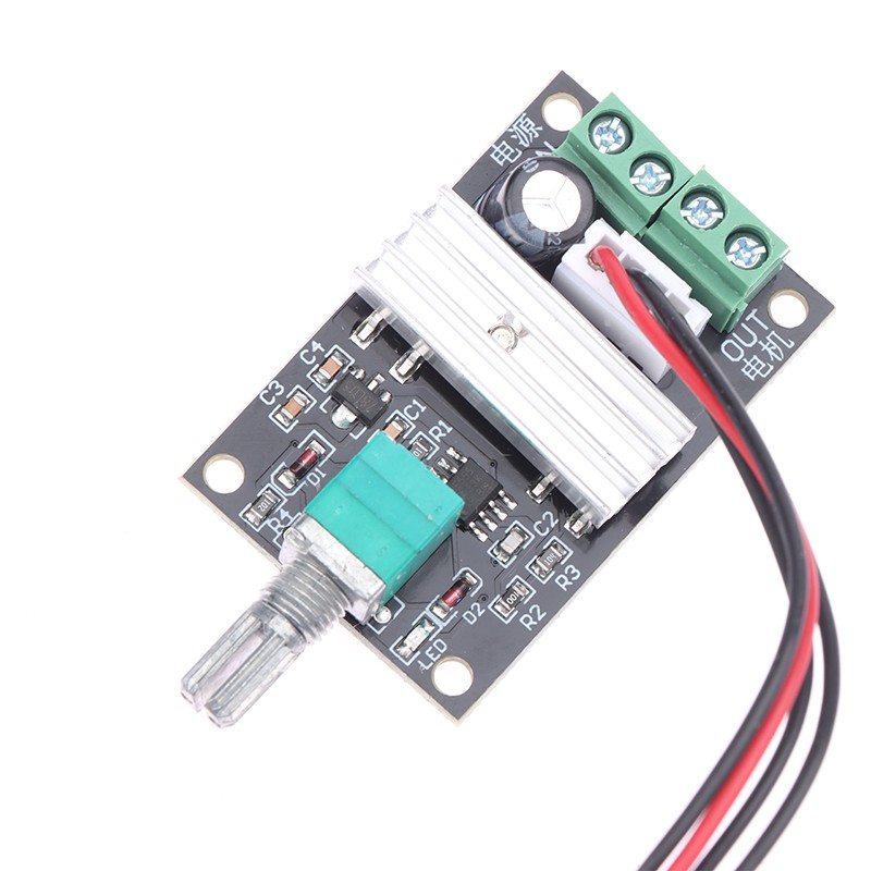 DC 6V-24V 3A PWM Motor Speed Controller Speed DC Motor Driver Forward Reverse
