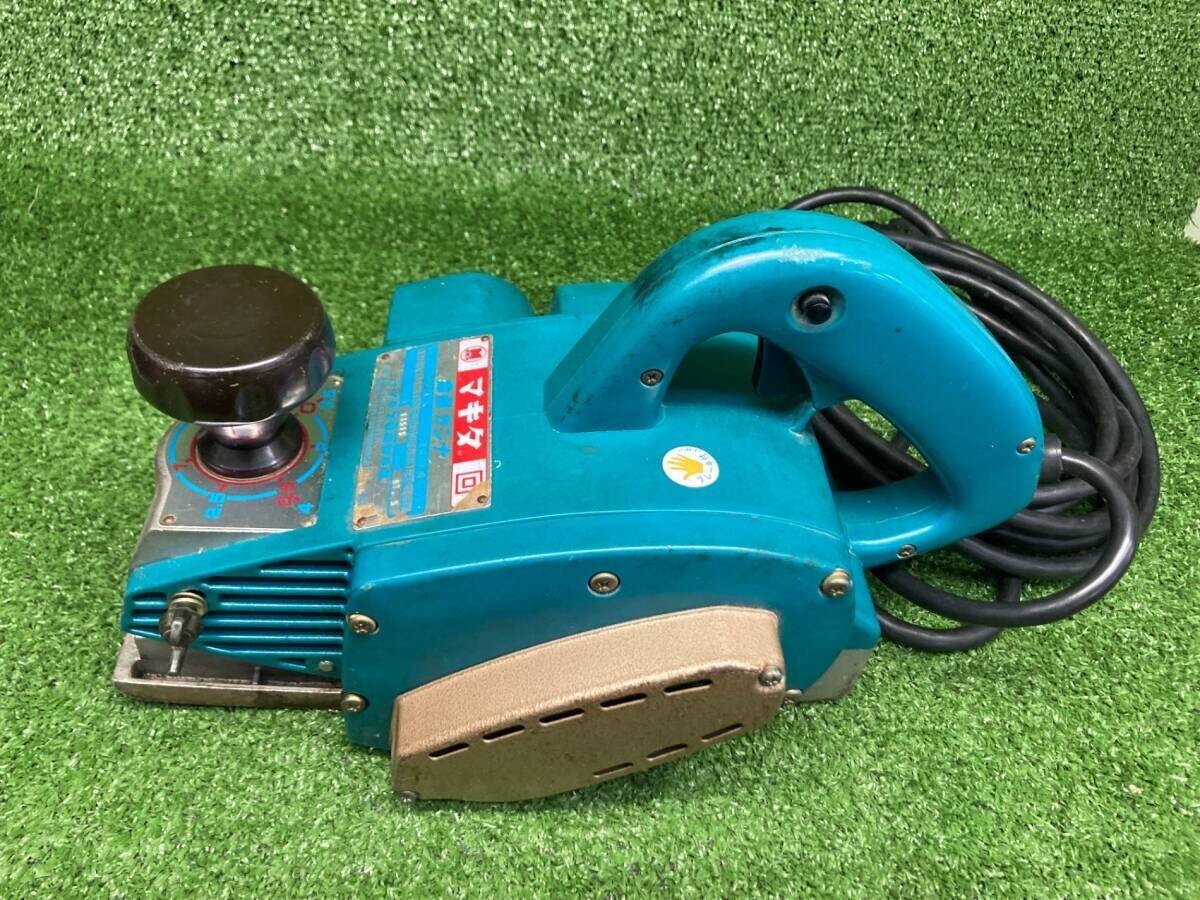 MAKITA Curved 4 3/8 In.PLANER 1003B-A 110mm 50-60Hz 1050W From JAPAN AC100v Used
