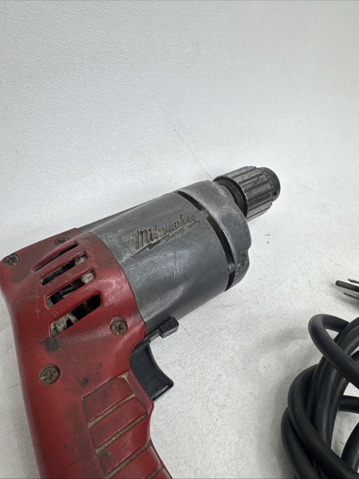 Milwaukee 0238-1 1/2&Prime; Magnum Holeshooter Drill With Chuck Key Good Condition