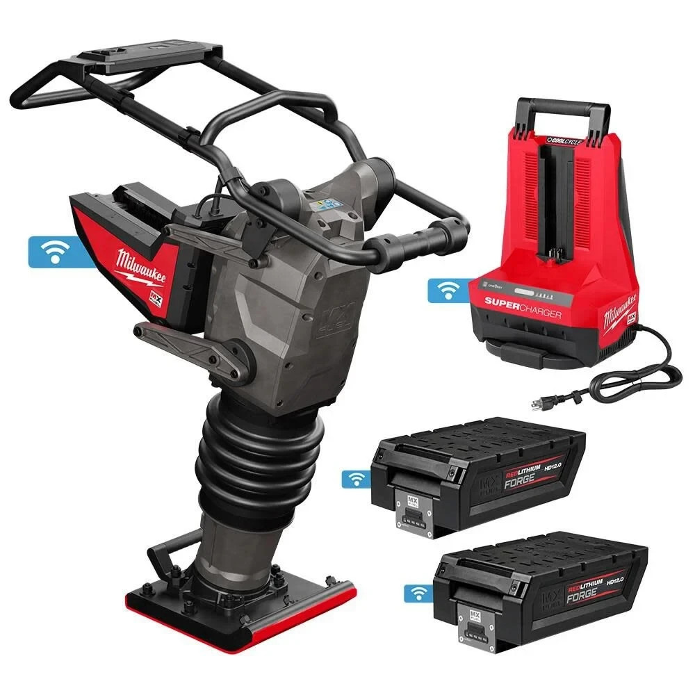 Milwaukee MXF270-2HD MX FUEL 70 kg Rammer Kit – MX FUEL FORGE HD12.0 BATTERIES