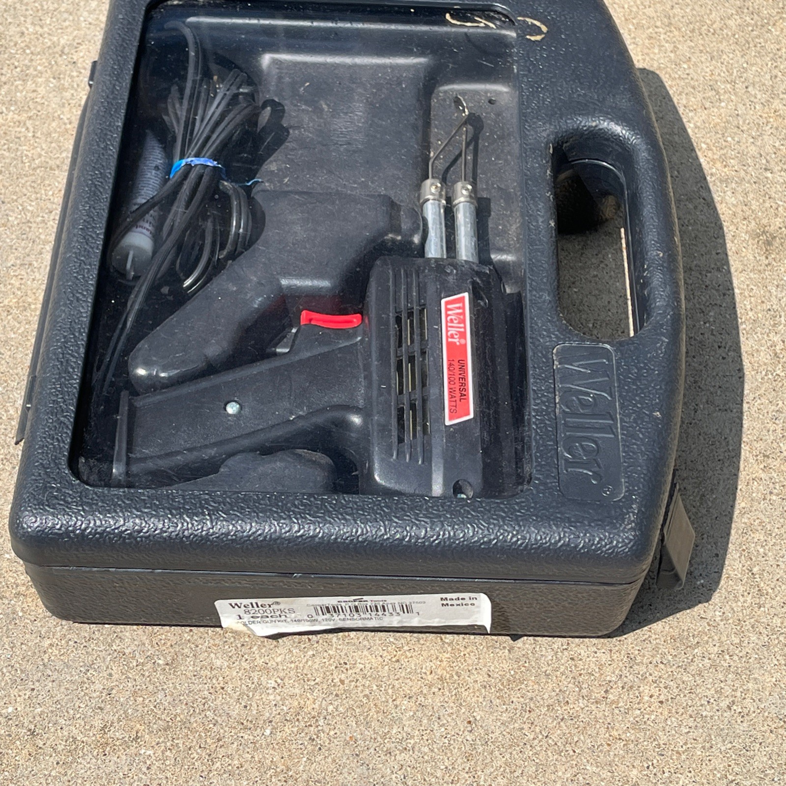 Weller 140/100 Watts 1.2 Amp Electric Soldering 8200 – Gun Works Great! READ
