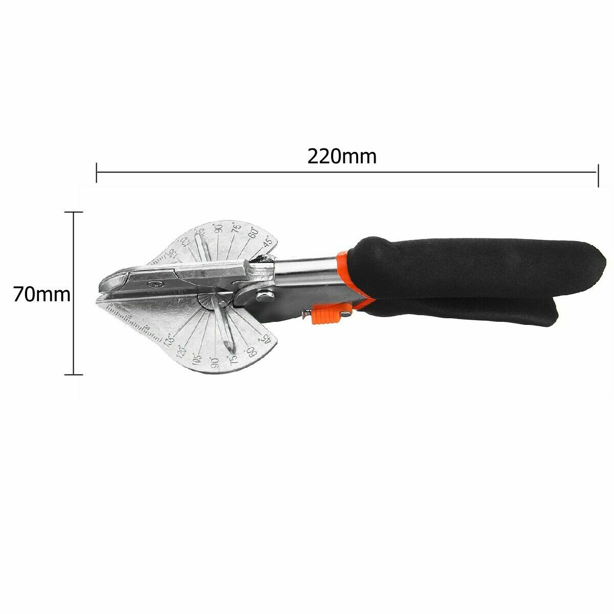 45- 135° Electrical Wire Slot Shear Buckle Mounting Multi Angle Scissors Cutter
