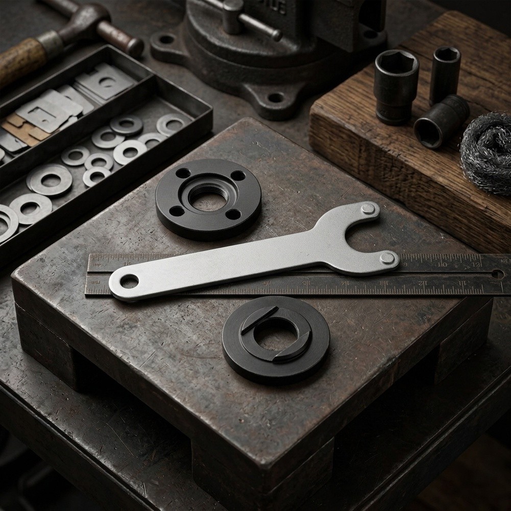 Angle Grinder Plate Set 100mm for Quick Release Hexagon Design for 100 Type