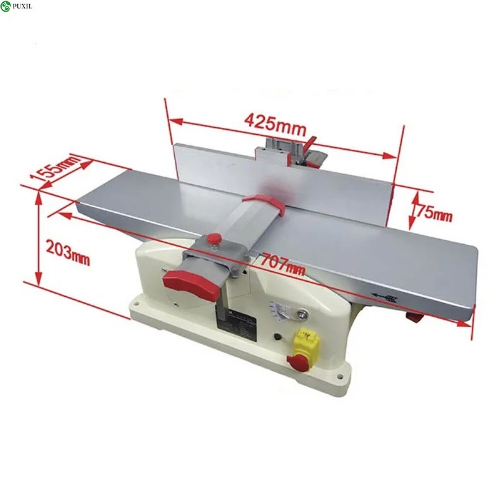 Wood Planing Machine DIY Wood Planing Machine Multifunctional 220V 1280W