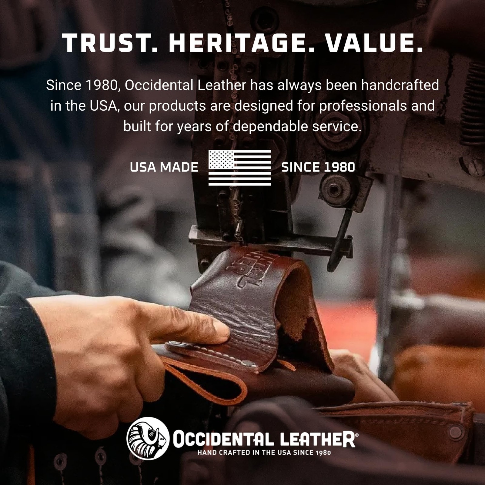 Occidental Leather Drill Holster – Left Hand – Fits Most left hand, Brown
