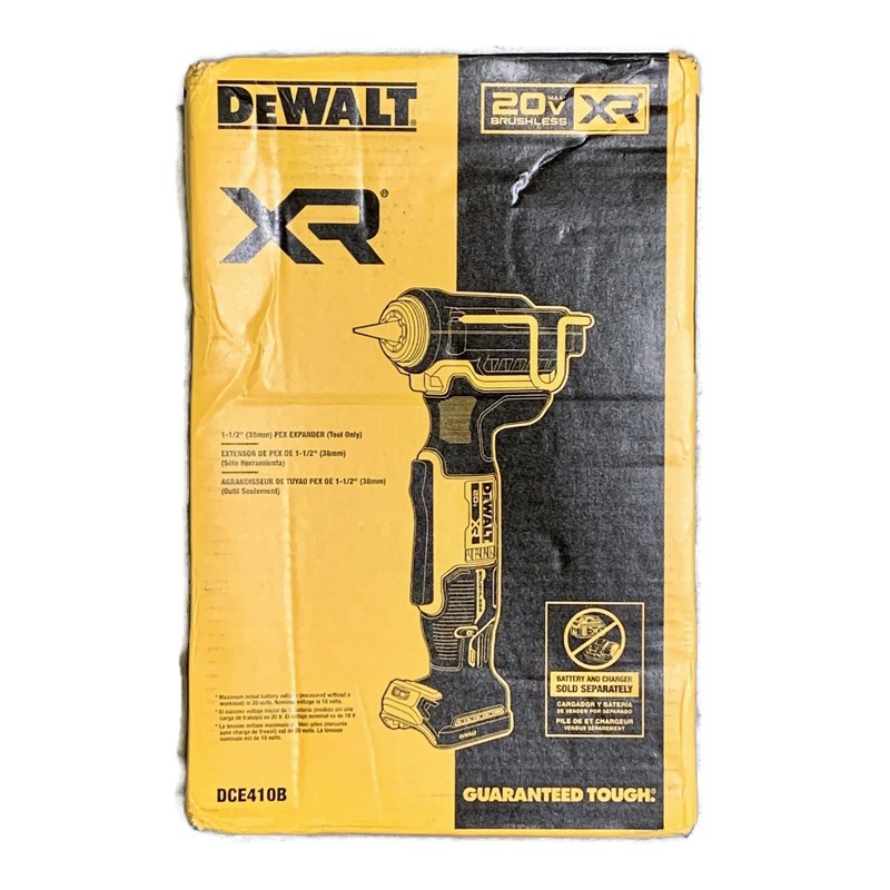 DEWALT DCE410B 20V MAX XR Cordless 1-1/2-inch PEX Expander TOOL ONLY