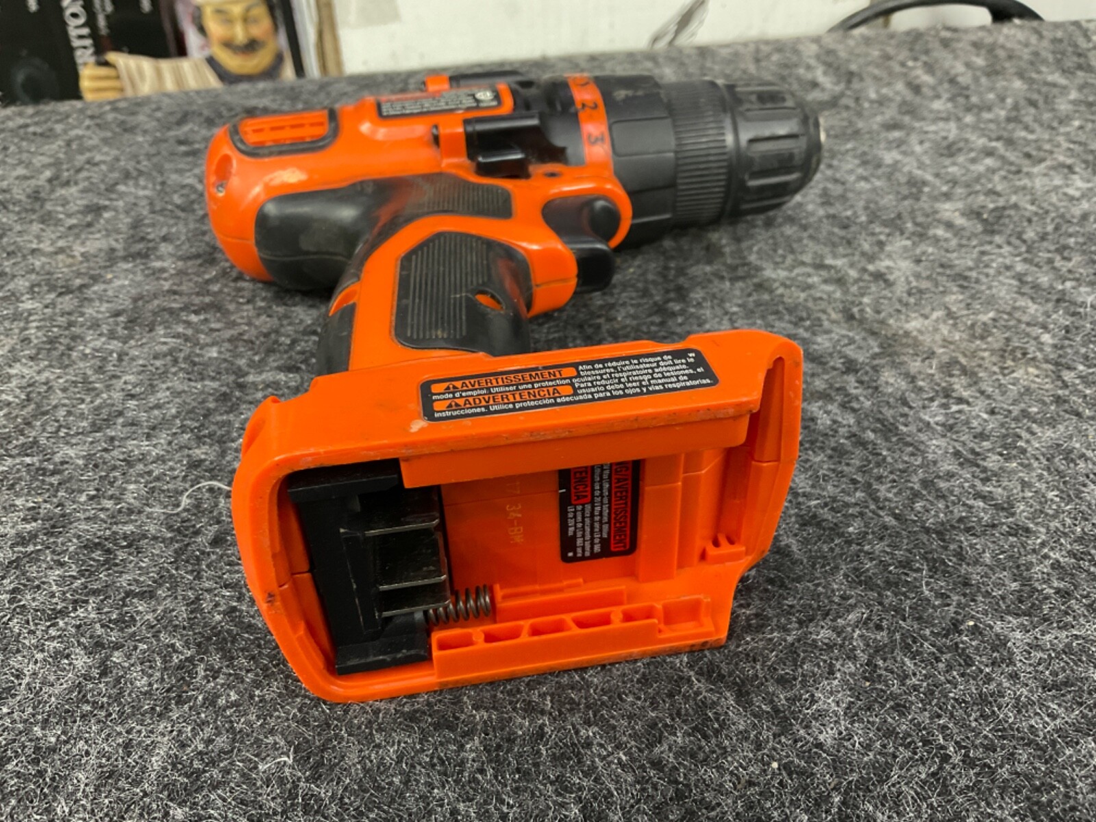 BLACK+DECKER LDX120C 20V Max Lithium-Ion Cordless 3/8&Prime; Drill/Driver TOOL ONLY