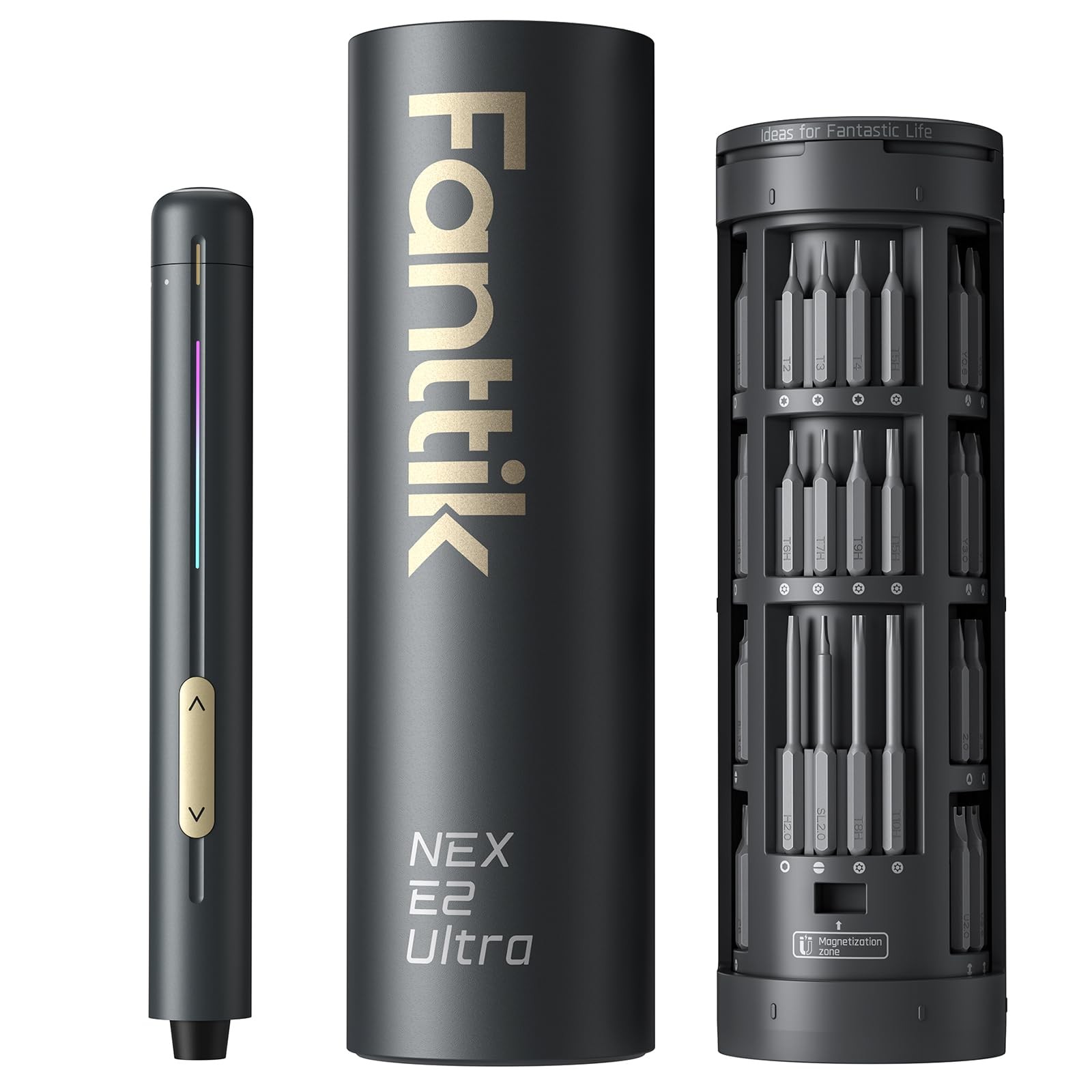 Fanttik E2 Ultra Electric Screwdriver Precision Screwdriver Set (Grey) 50