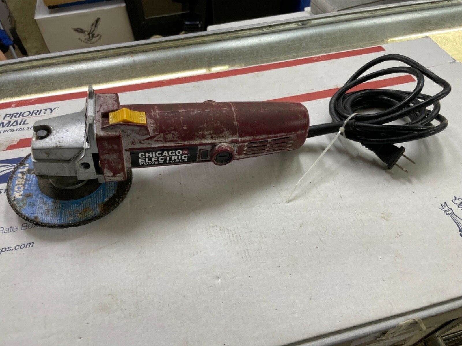Chicago Electric Power Item 91223 Angle Grinder Heavy Duty