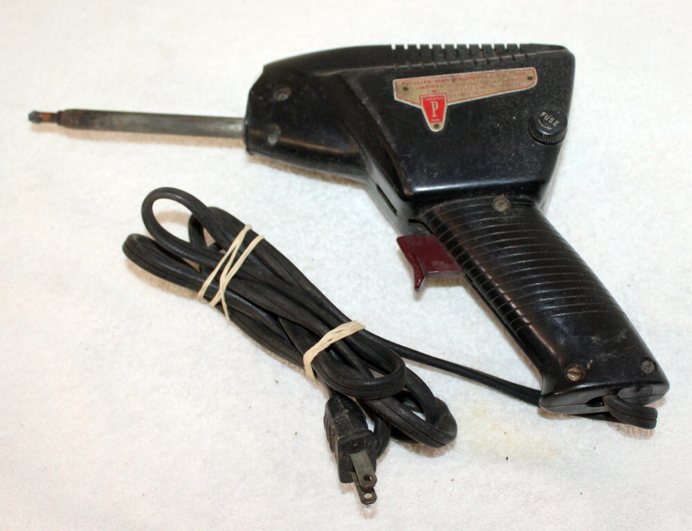 Phillips Manufacturing LW Soldering Gun Iron ~