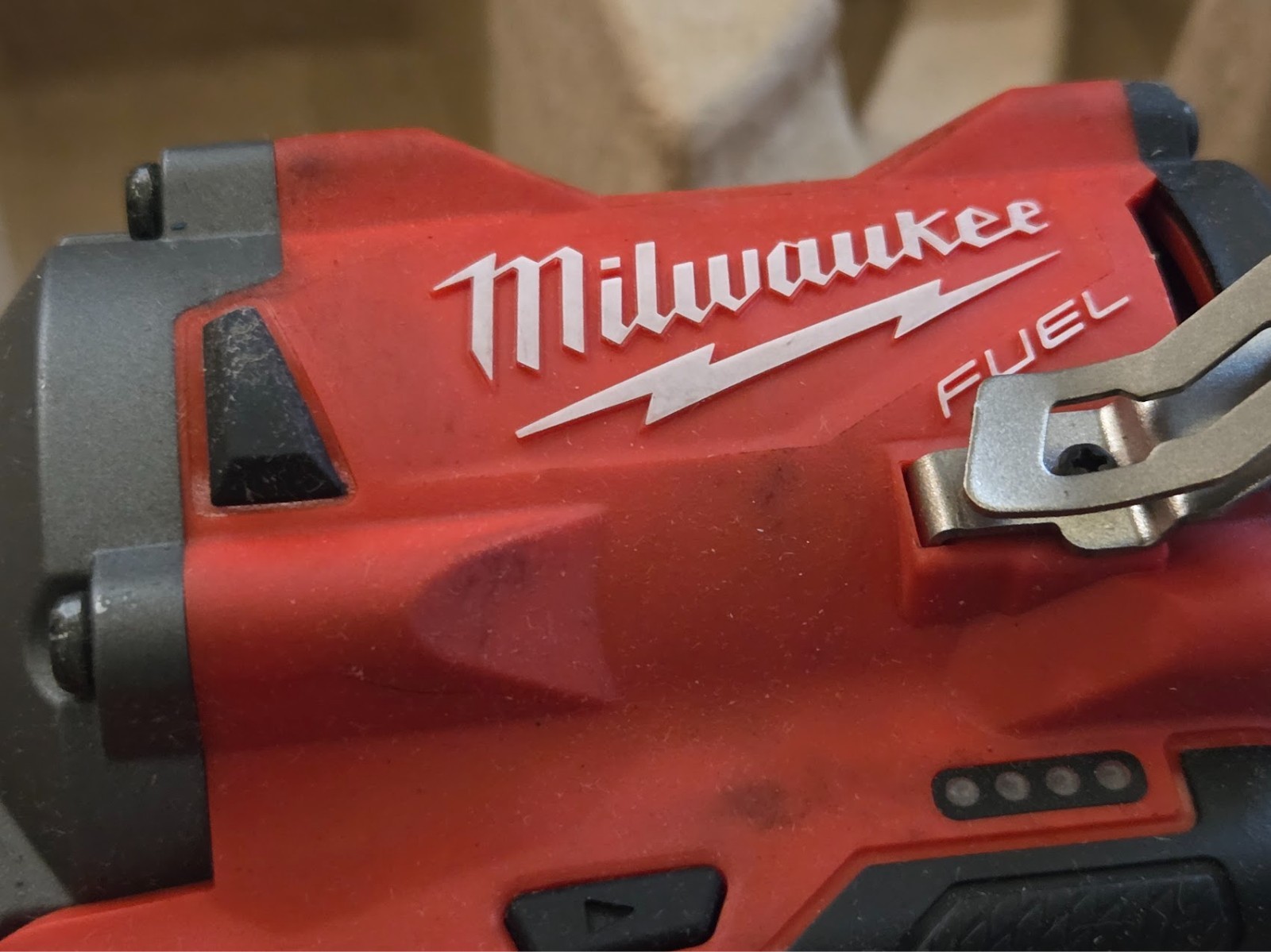 Returned A: Milwaukee 2555-20 M12 Fuel Stubby 1/2 in. Impact Wrench (108-08)