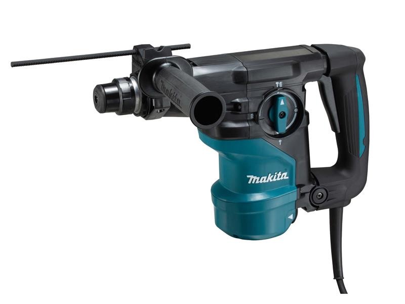 Makita SDS Plus Rotary Hammer 1050W 110V & MAKPAC Connector Case MAKHR3001CJL