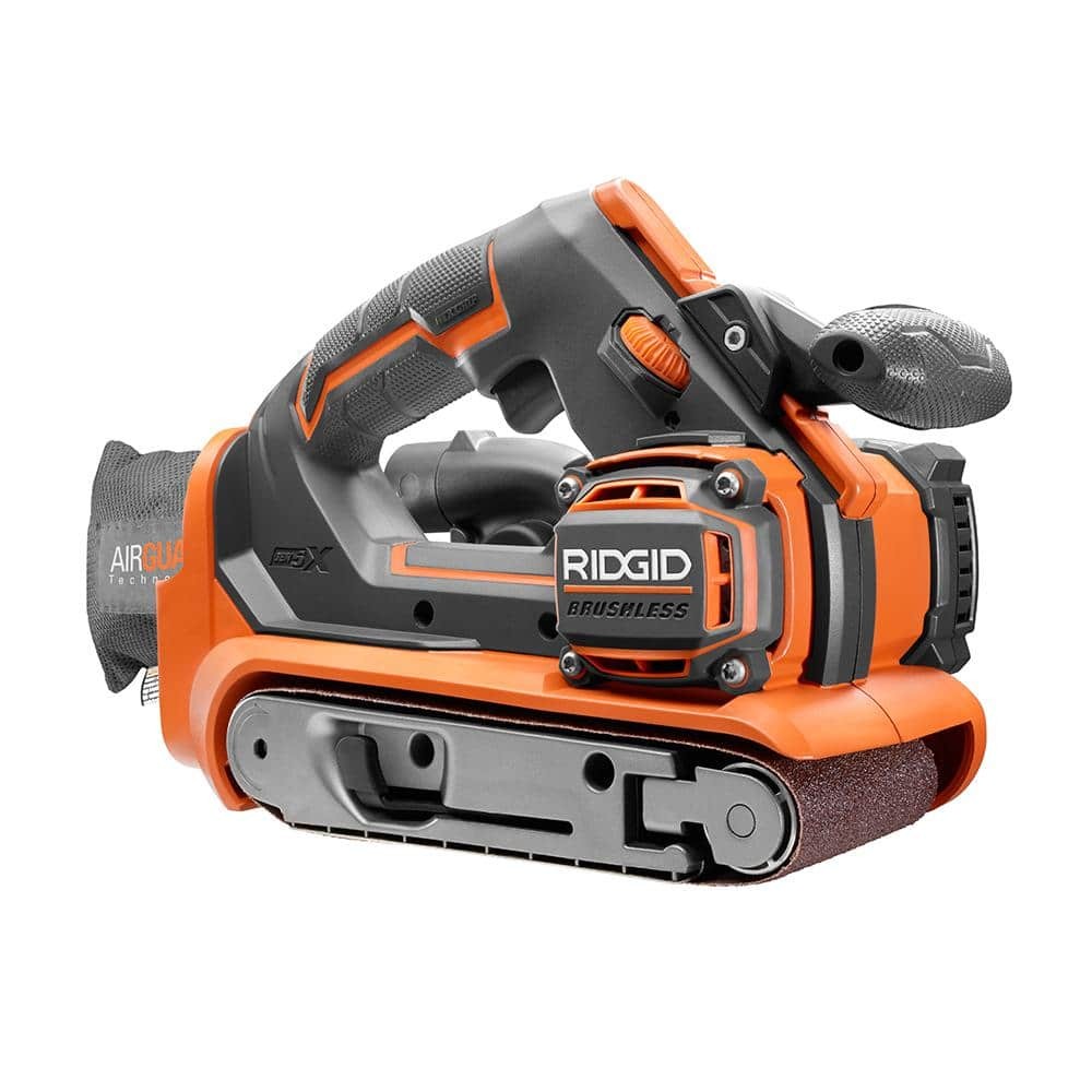 18V Ridgid 3 In. X 18 In. Belt Sander Kit with (1) 2.0 Ah Battery and Charger
