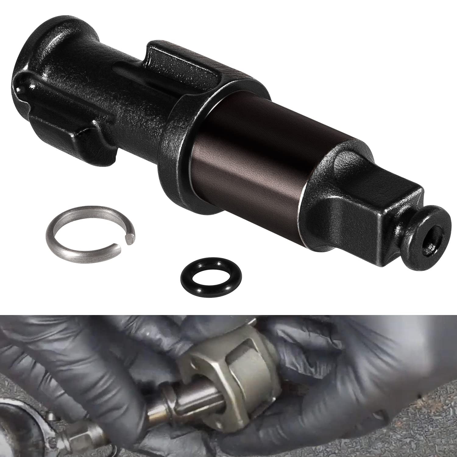 3/8&Prime; Impact Wrench Replacement Anvil with O Ring and Retainer Clip Fit for In…