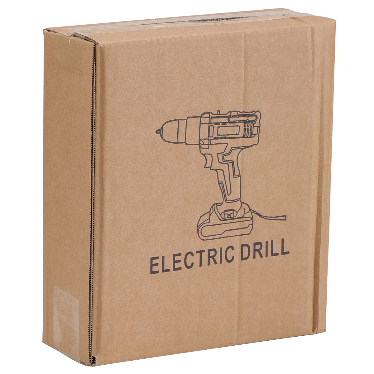 21V Cordless Hammer Drill Set Electric Impact Driver Screwdriver with 2 Battery