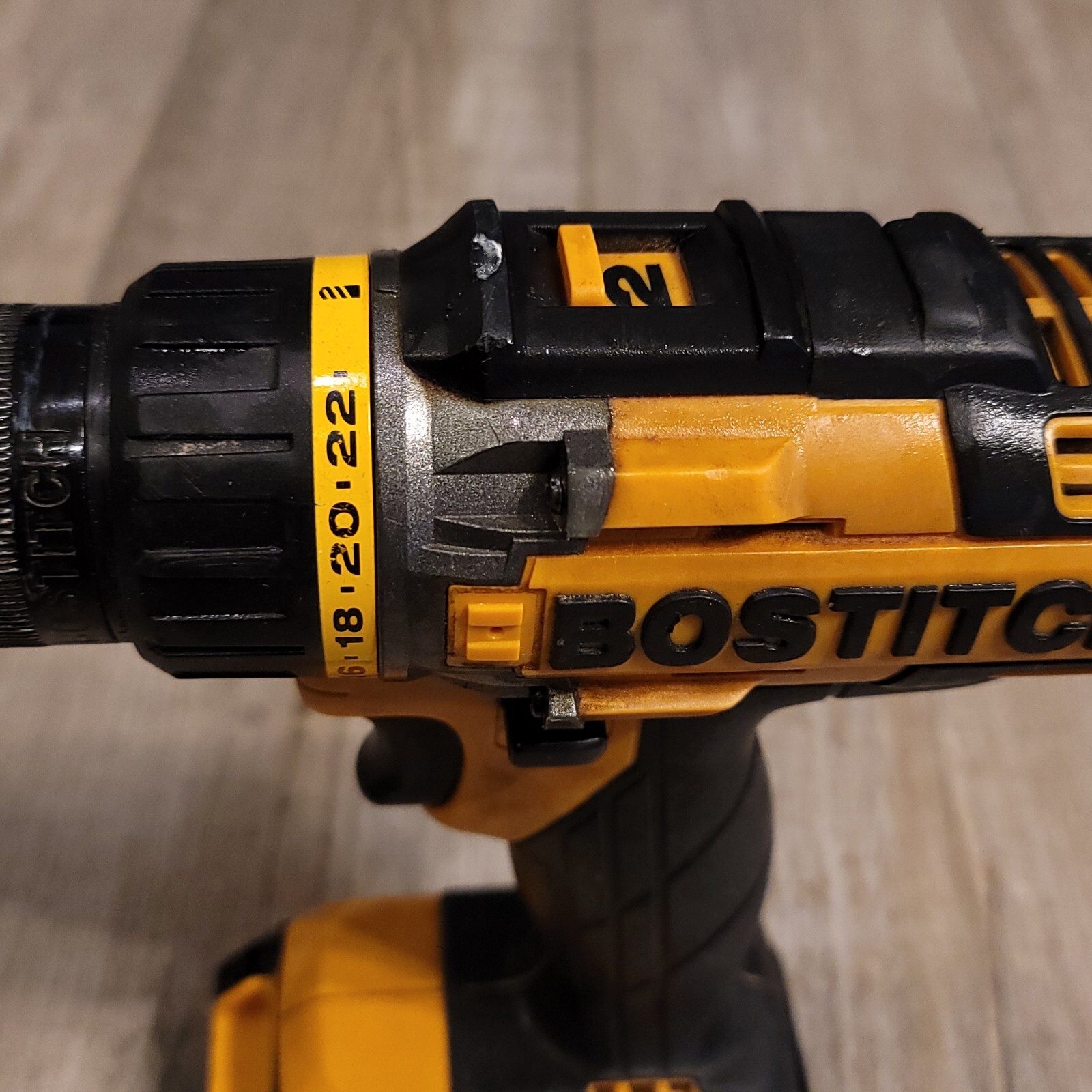Bostitch BTC400 18V 1/2 Drill Driver 2 Speed Clutch Keyless 18V Light DRILL ONLY