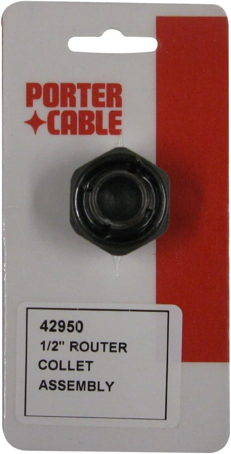 42950 1/2- Inch Router Collet Fit for PORTER CABLE Models, Delta, B&D