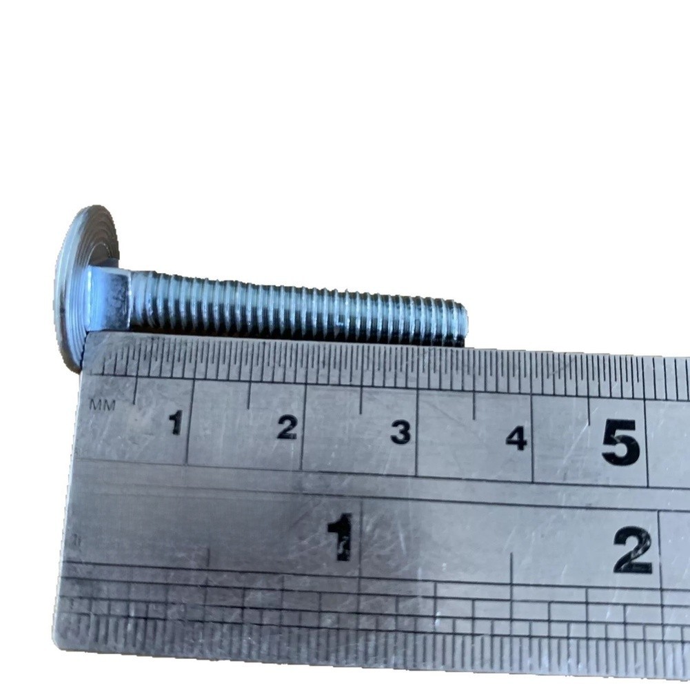 Carriage Bolt Set Level 4.8 Performance Plain Carbon Steel For ASME for b18.5