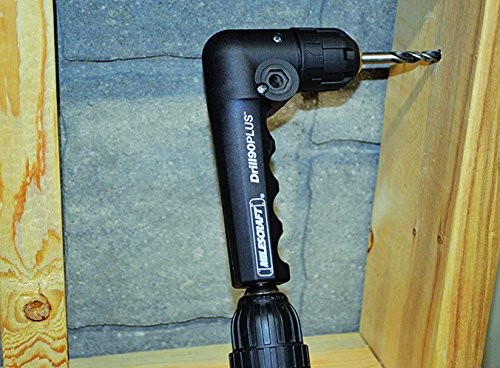 1304 Drill90PLUS Right Angle Drill Attachment 3/8 Chuck 6-Sided Hex Shank