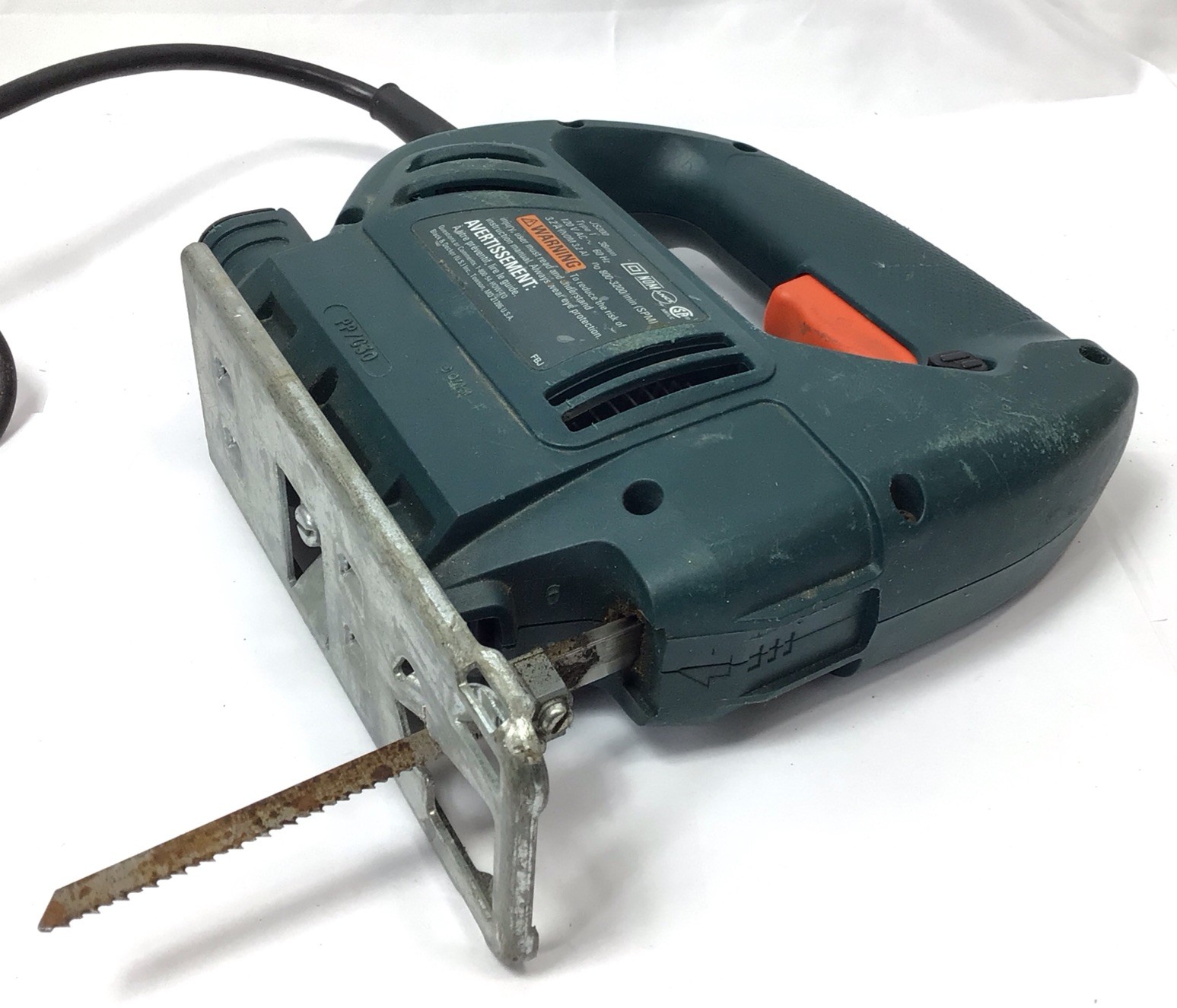 Black & Decker Jigsaw JS200 Type 1 Variable Speed 120V 3.2A Corded Electric Gree