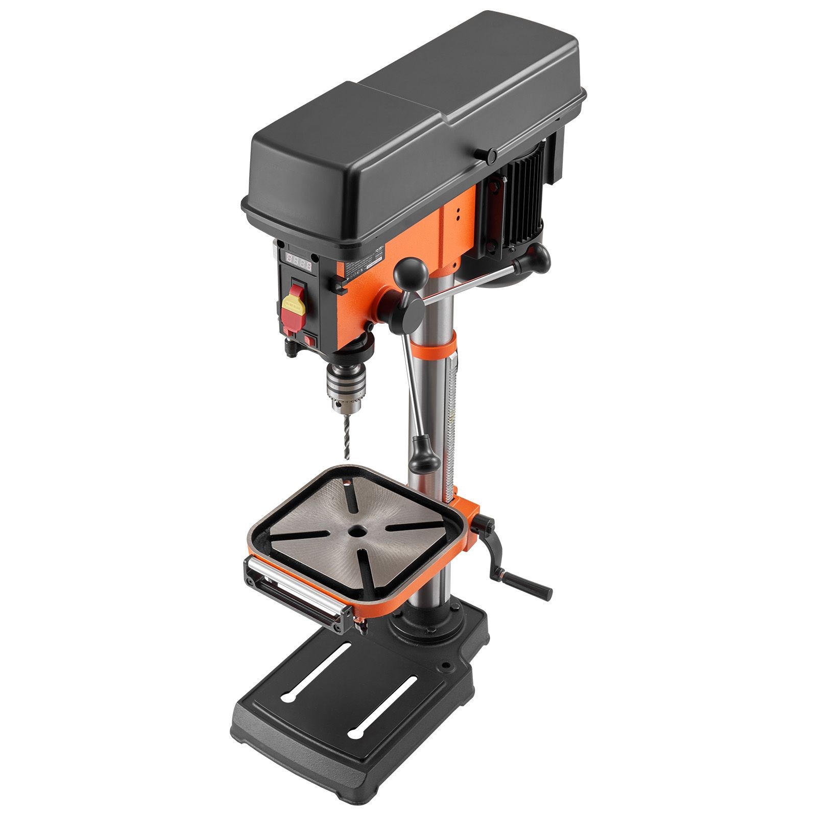 12in Bench Drill Press: 1HP, 530-3140 RPM, Laser & LED Light