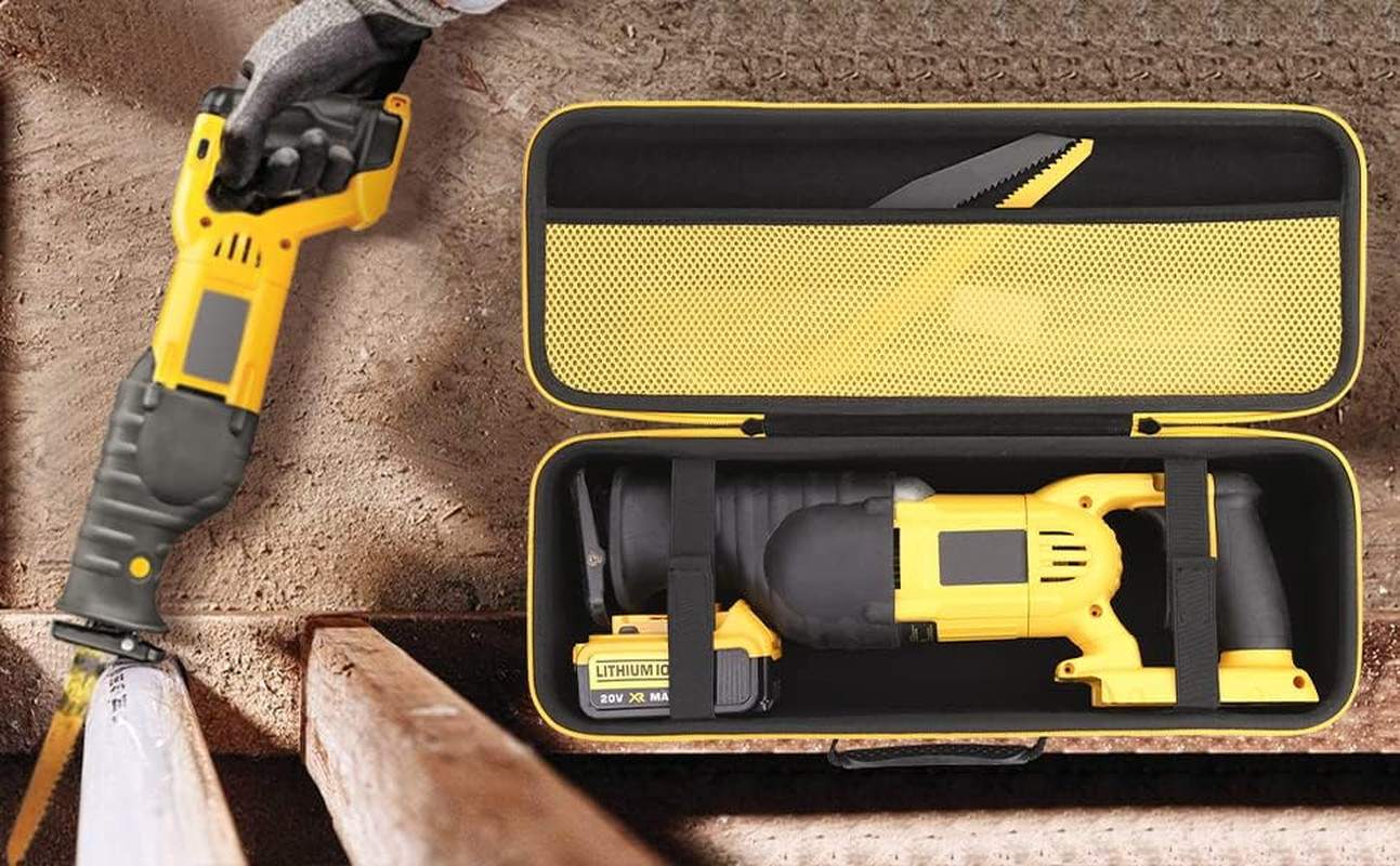Hard Case for DEWALT DCS382B / DCS369B / DCS380B/ DCS380P1 Cordless Reciprocatin