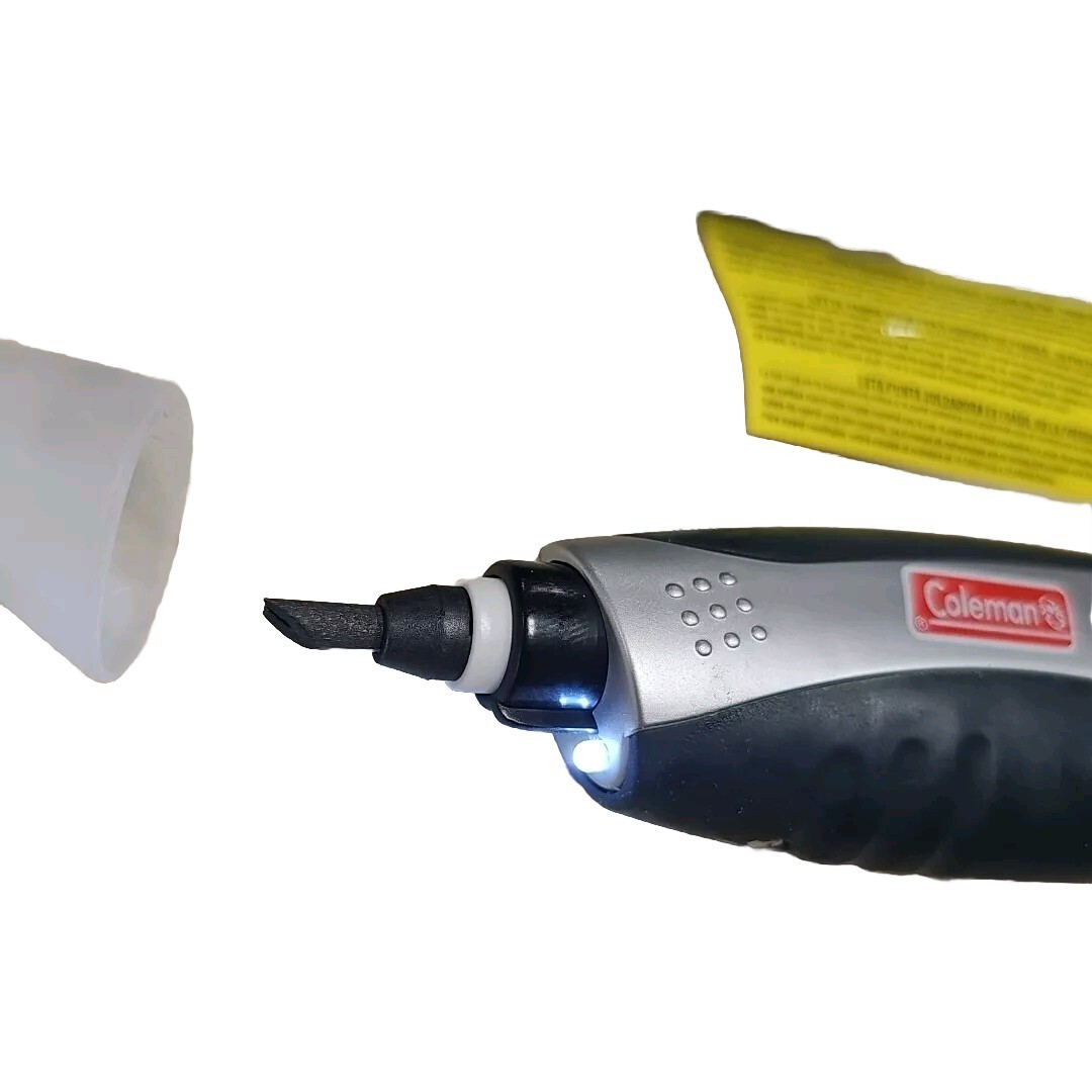 Coleman Cold Heat Battery Operated Cordless Soldering Tool with Case Tested