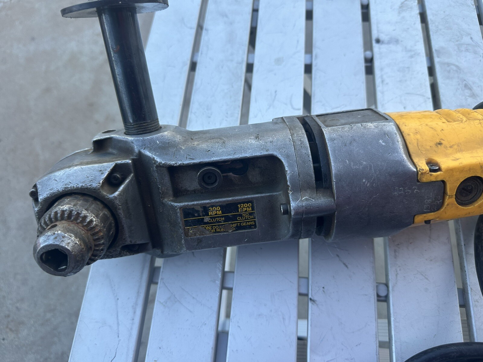 Dewalt DW124 1/2&Prime; Joist & Stud Drill Power Tool Right Angle Drill