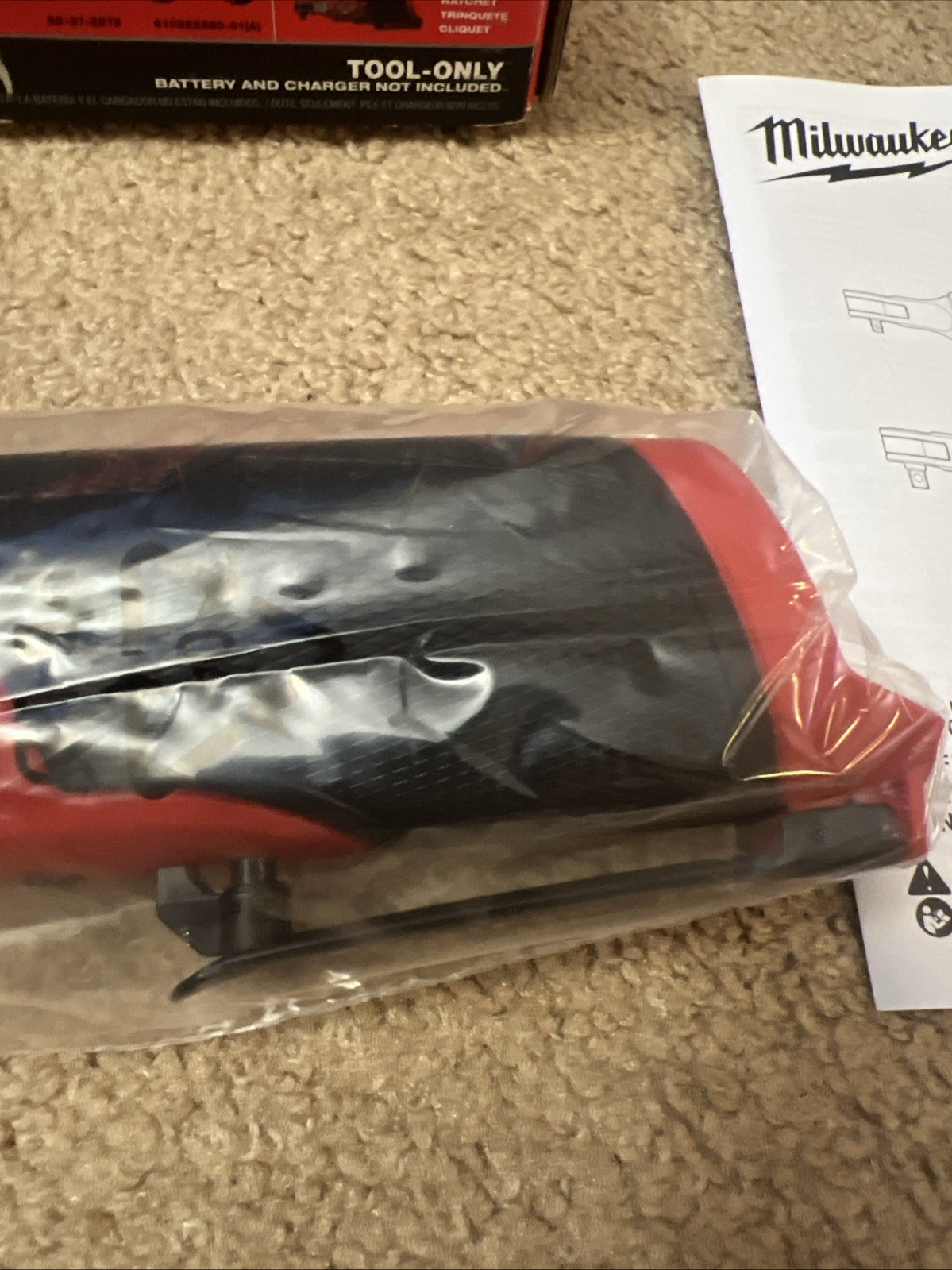Milwaukee 2567-20 M12 Fuel High Speed Cordless Ratchet Tool Only Open Box NEW