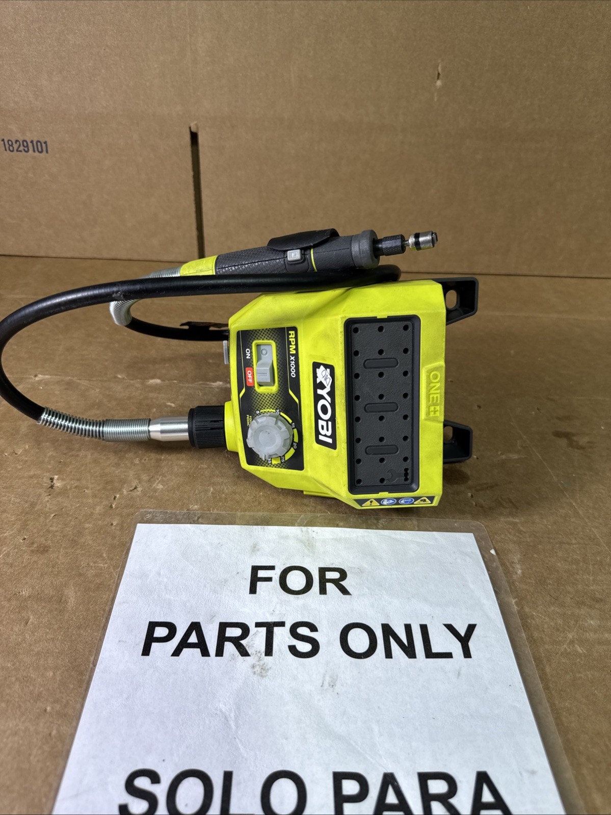 Ryobi PCL480B ONE+ 18V 35,000 RPM Rotary W Battery 4ah Parts D110