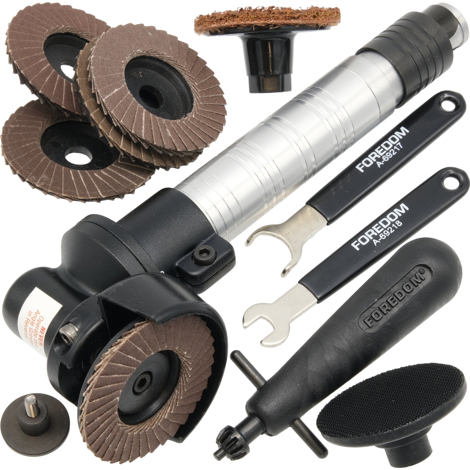 FOREDOM ANGLE GRINDER KIT WITH 30H SQUARE DRIVE HANDPIECE & ACCESSORIES-AK69130H