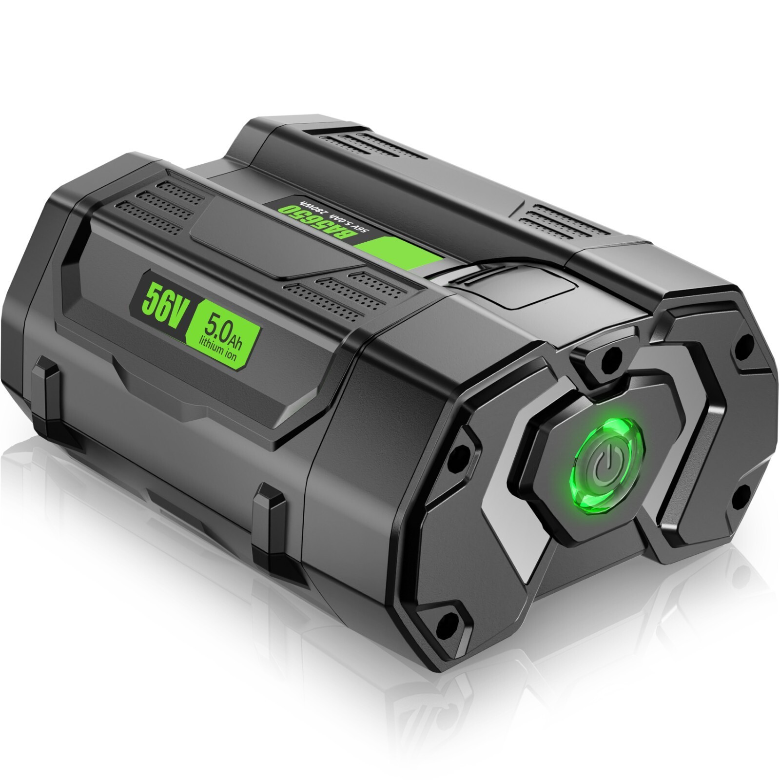 1-Pack 56V 5.0Ah For EGO 56Volt BA1400 POWER+ Lithium Ion Battery BA2800T BA2240